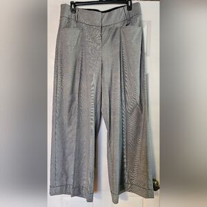Lane Bryant Grey Wide-Leg Pants